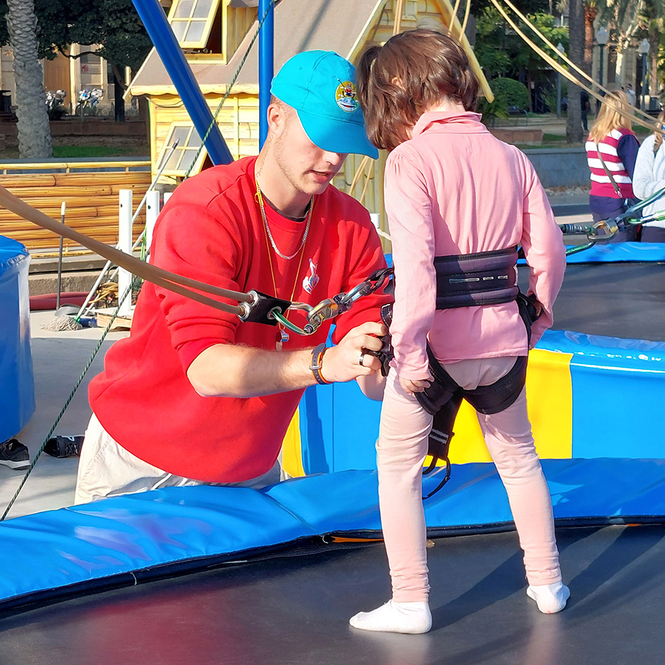 Safety in inflatables, ball parks, trampolines...